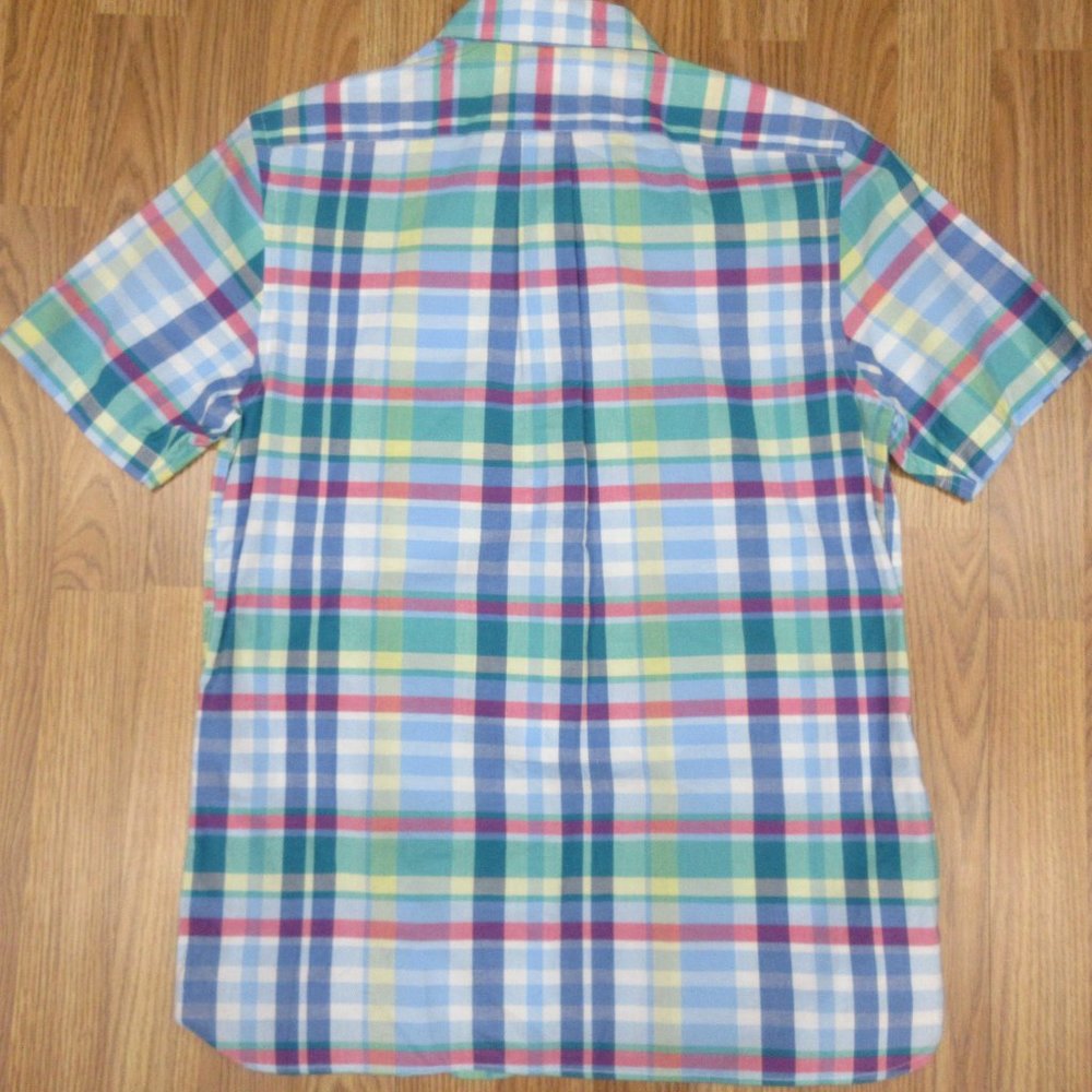 SOUTHERN TIDE CLASSIC FIT 100% COTTON SHIRT BLUE PLAID SMALL, S - Picture 4 of 4